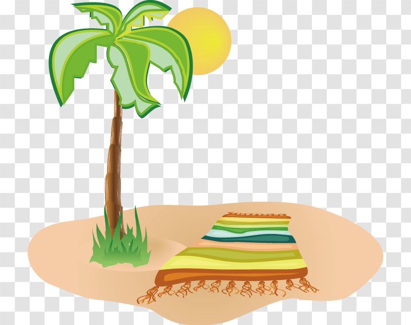 Beach Vector Material - Royalty Free - Plant Transparent PNG