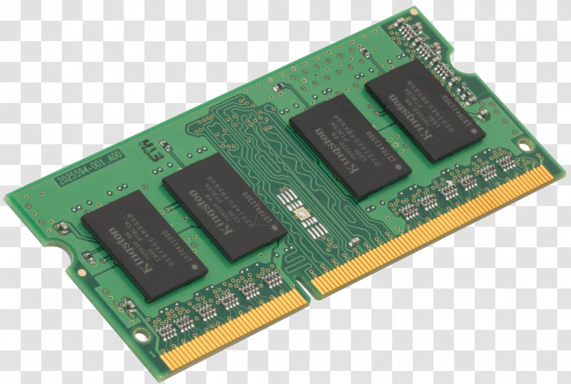 Laptop Computer Data Storage SO-DIMM Kingston Technology DDR3 SDRAM - Circuit Component - RAM NAVAMI Transparent PNG