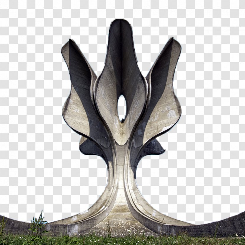 Stone Flower Jasenovac Concentration Camp Monument Architecture Sculpture - Carving - City ​​View Transparent PNG