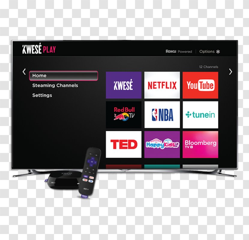 Roku Africa Kwesé Sports Streaming Media Play - Electronics Transparent PNG