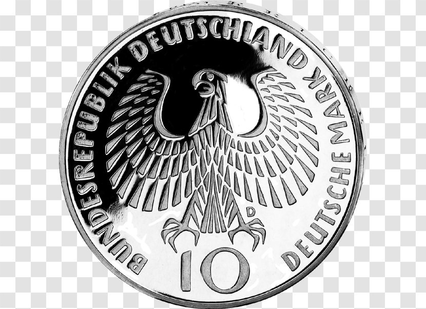 Bird Logo Brand Font Coin - Monochrome Transparent PNG
