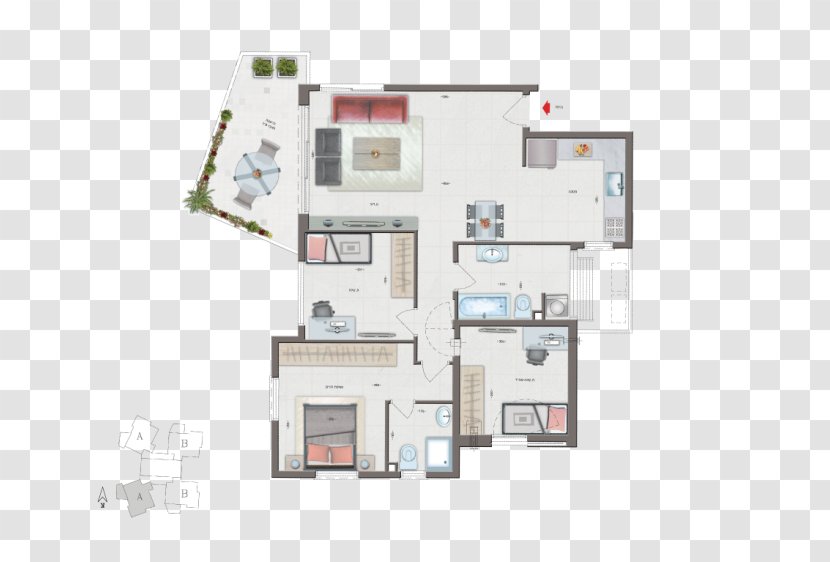 Floor Plan Property - Design Transparent PNG