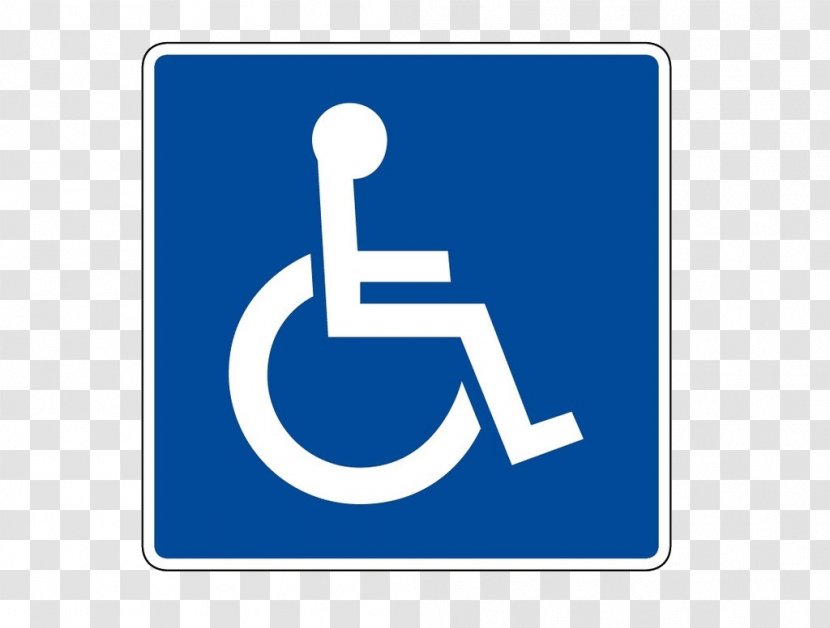 Sign Car Park Disability Manual On Uniform Traffic Control Devices Wheelchair - Blue - Key Symbols Transparent PNG