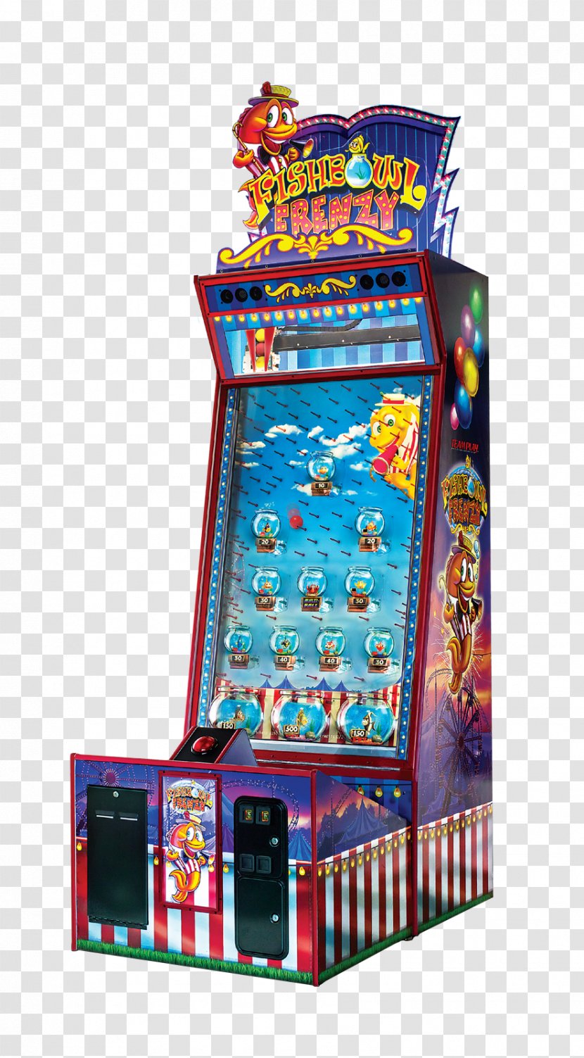 Frenzy Arcade Game Redemption Amusement Konami 80's Gallery - Fishbowl Transparent PNG