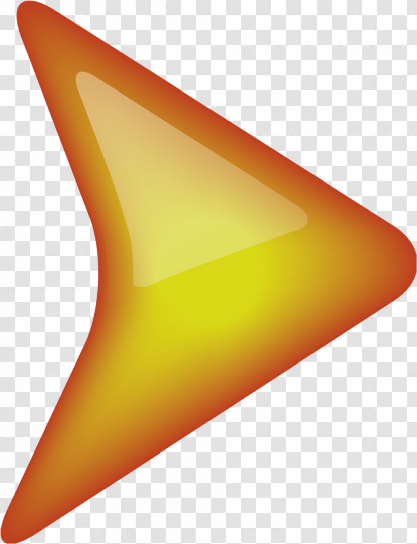 Download - Triangle - Beautifully Direction Indicator Transparent PNG