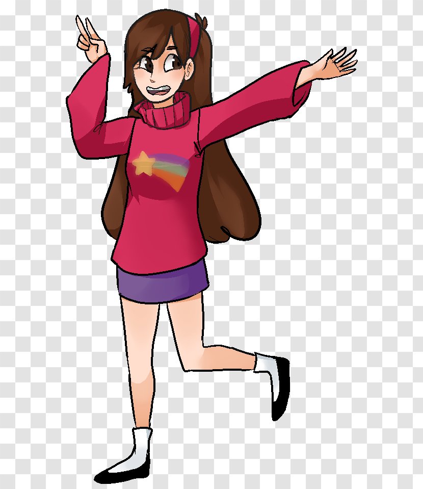 Mabel Pines Dipper Wendy Drawing - Flower - Shooting Star Transparent PNG