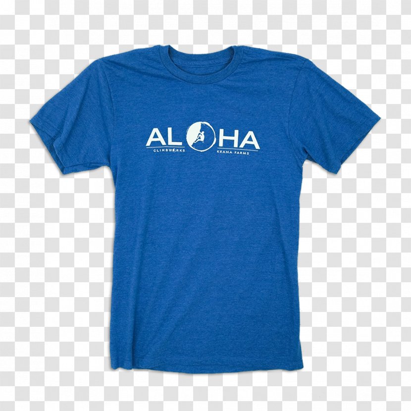 T-shirt Duke University Clothing Spreadshirt - Electric Blue - Aloha Transparent PNG