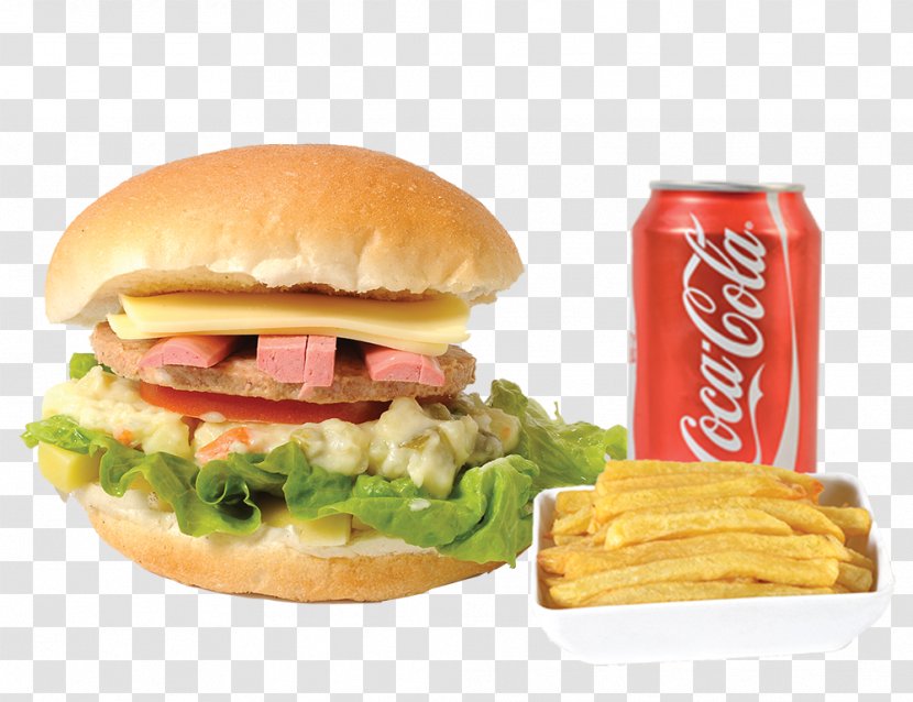 Cheeseburger Whopper Slider Breakfast Sandwich Fast Food - American - Bacon Transparent PNG