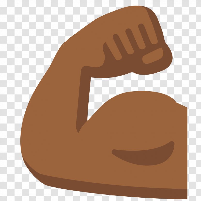 Arm Emoji Biceps Human Skin Color Muscle - Jaw Transparent PNG