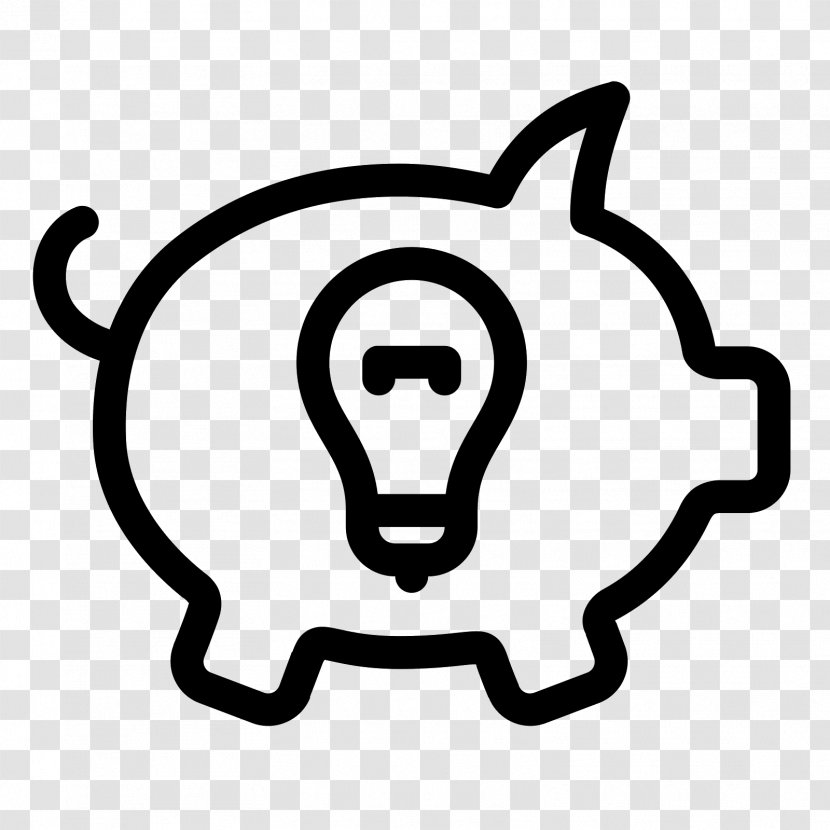 Piggy Bank Tirelire Business - Area - Pig Icon Transparent PNG