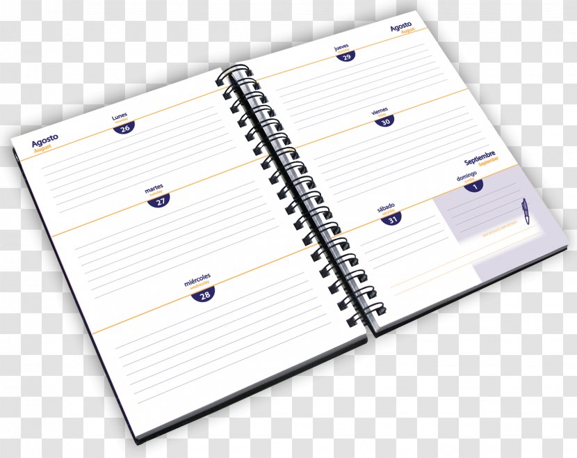 Diary Notebook LionStar Digital Media - Paper Product - LionStarMedia Advertising PrintingAgenda Transparent PNG