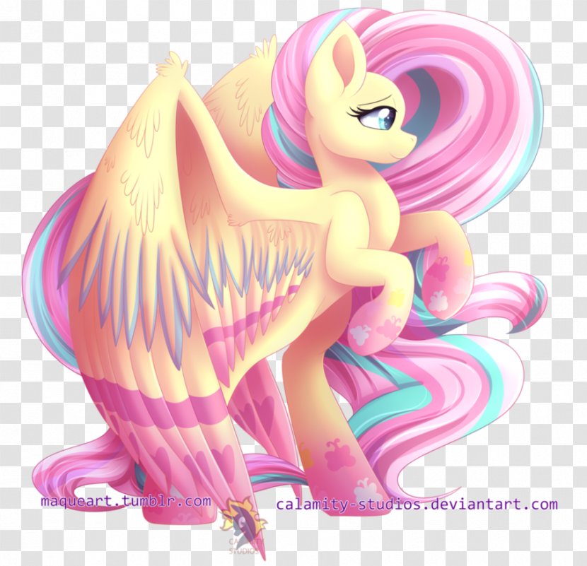 Fluttershy My Little Pony Rainbow Dash Equestria - Pink Transparent PNG