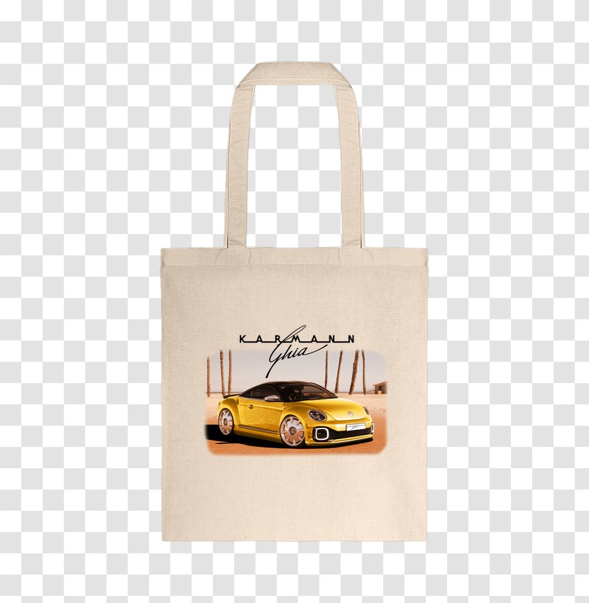 Tote Bag Cotton Handbag Canvas - Volkswagen Karmann Ghia Transparent PNG