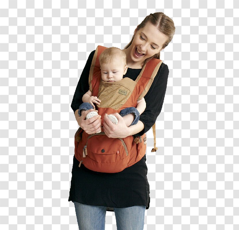 Infant Baby Sling Transport Child Waist - Sitting - A Breathable Stool Transparent PNG