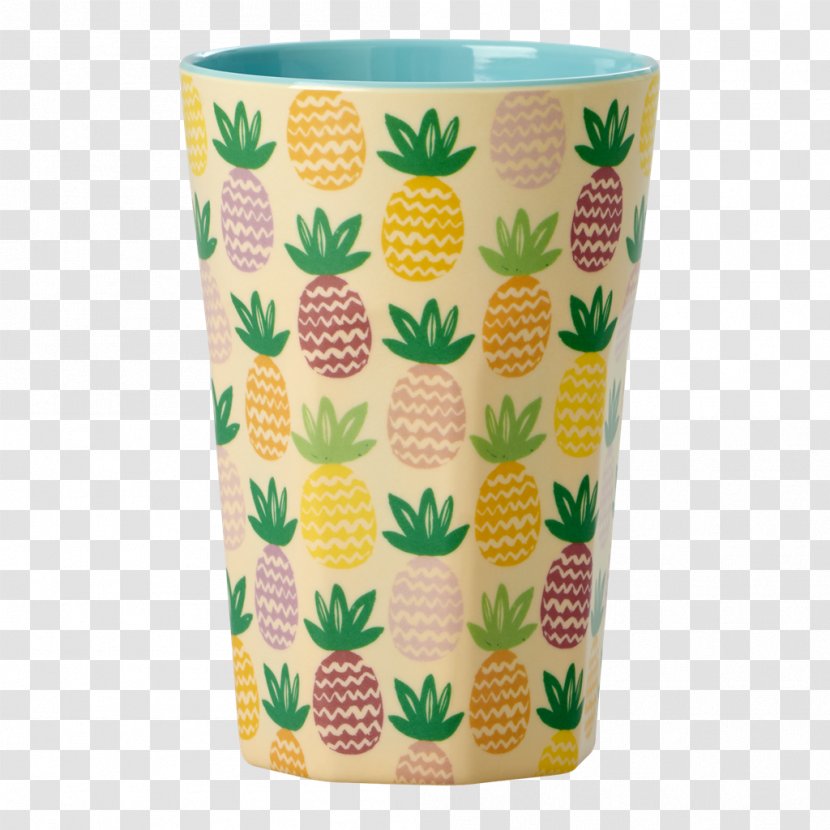 Pineapple: Chinese Version Melamine Smoothie Cup - Plate - Rice Made Transparent PNG