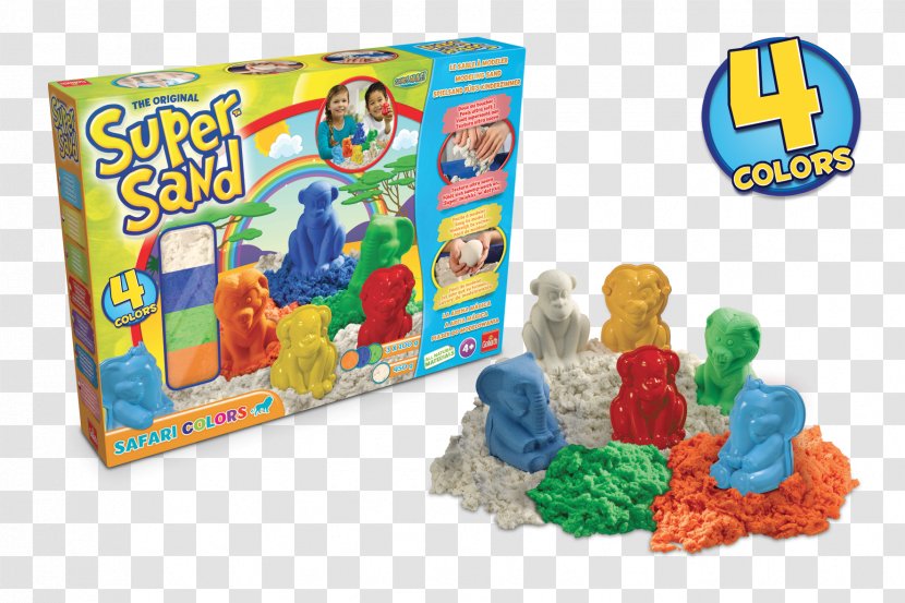 Magic Sand Color Game Toy - Plastic Transparent PNG