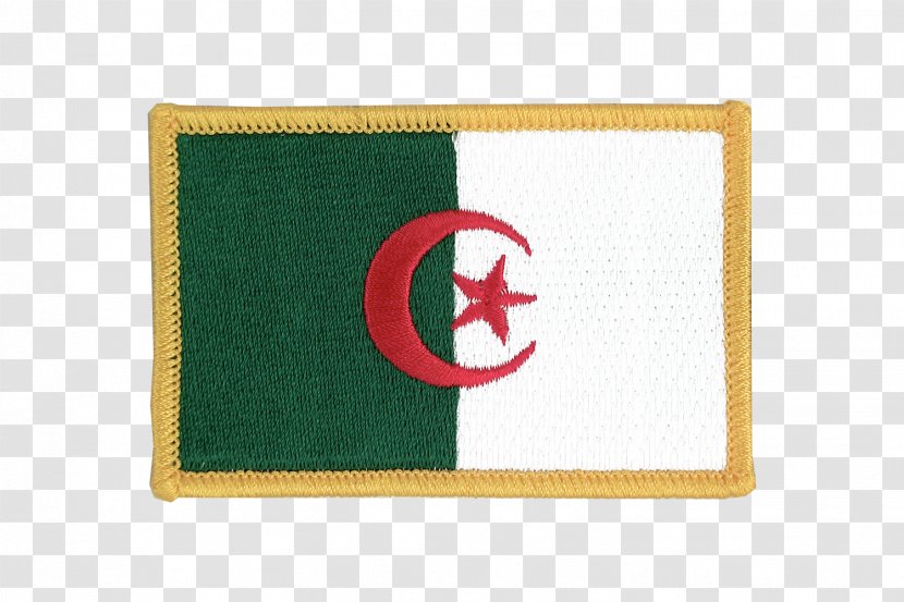 Flag Of Algeria Patch Morocco Transparent PNG
