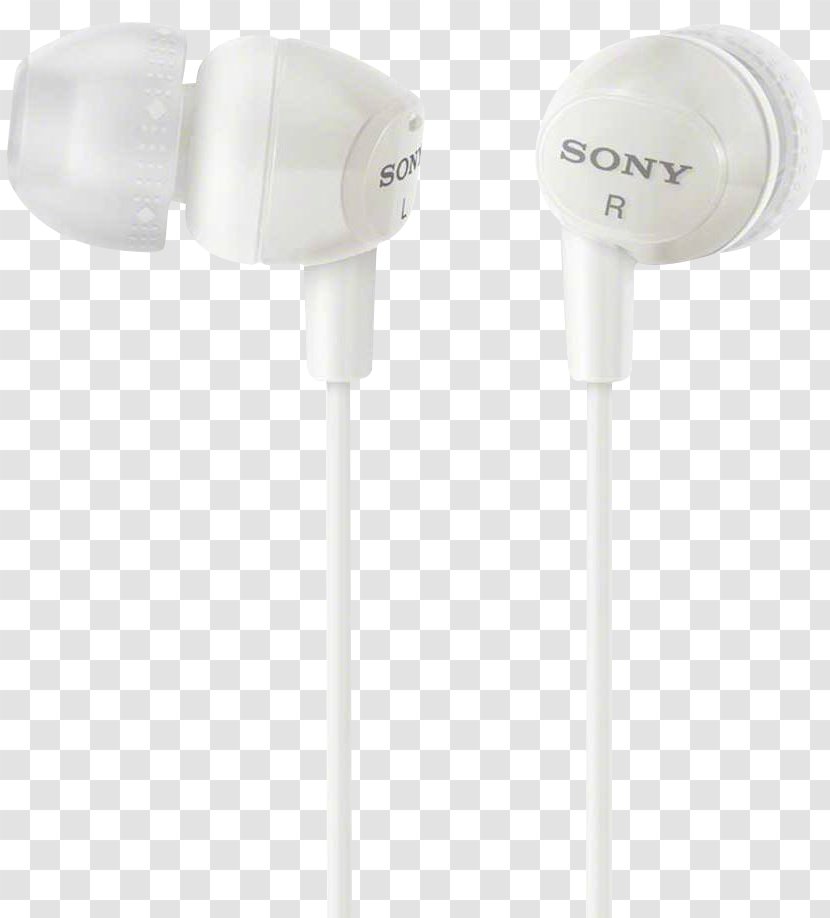 Headphones Sony MDR-EX150 Apple Earbuds EX15LP/15AP - Dark Blue Transparent PNG