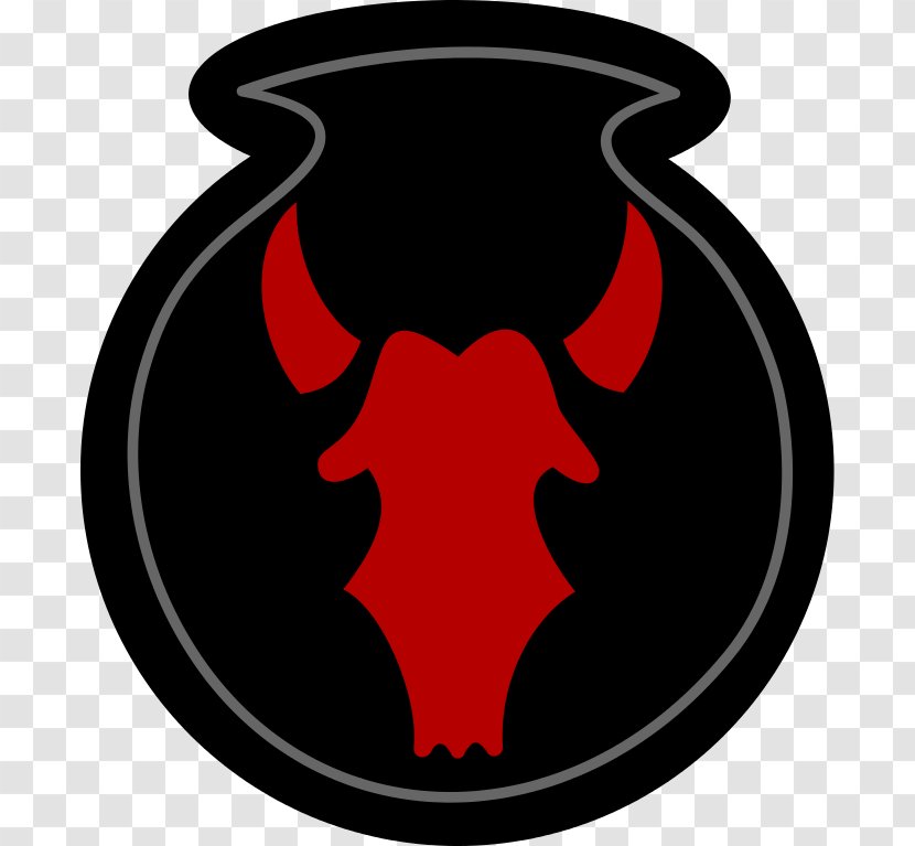 Rosemount Second World War 34th Infantry Division - Symbol - Bull Images Free Transparent PNG