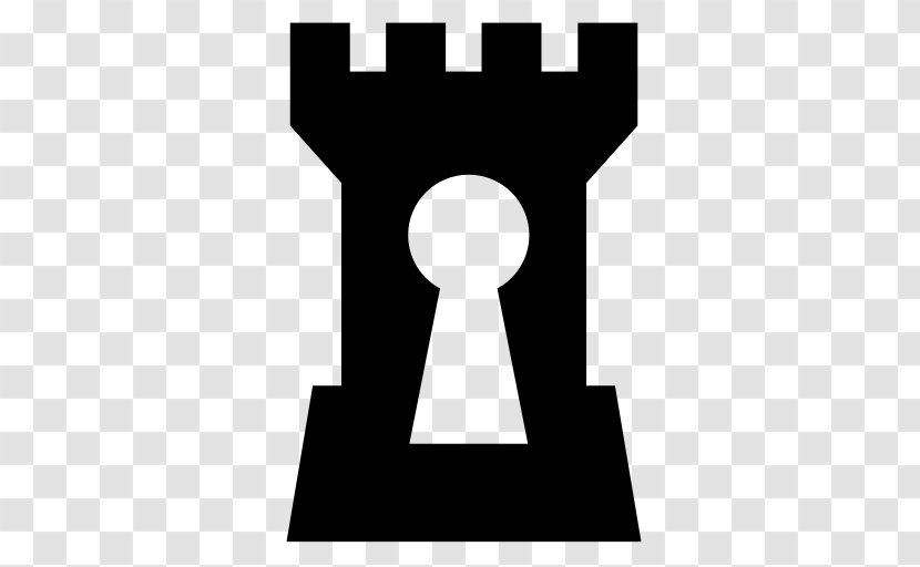 Stronghold Black & White - Symbol Transparent PNG