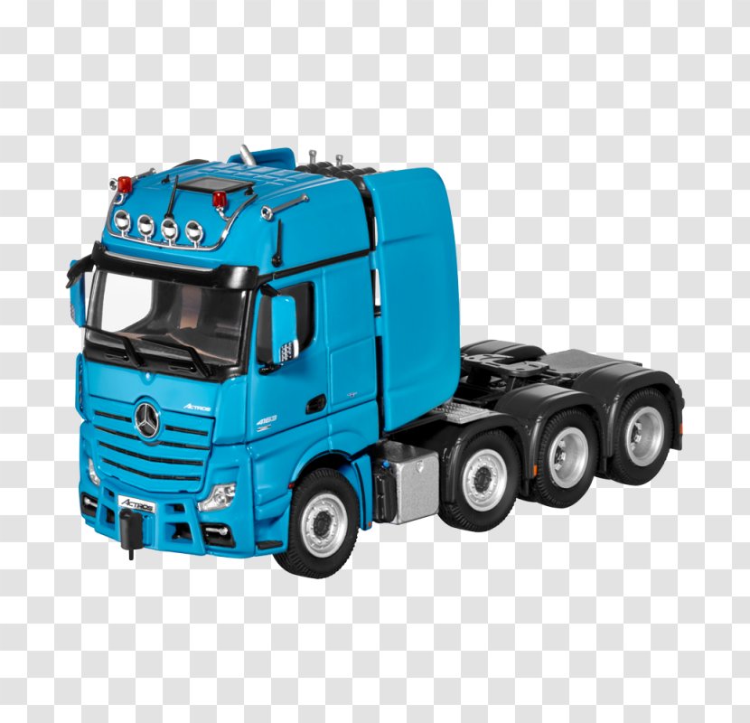 Mercedes-Benz Actros Model Car Semi-trailer Truck - Scale - Mercedes Benz Transparent PNG