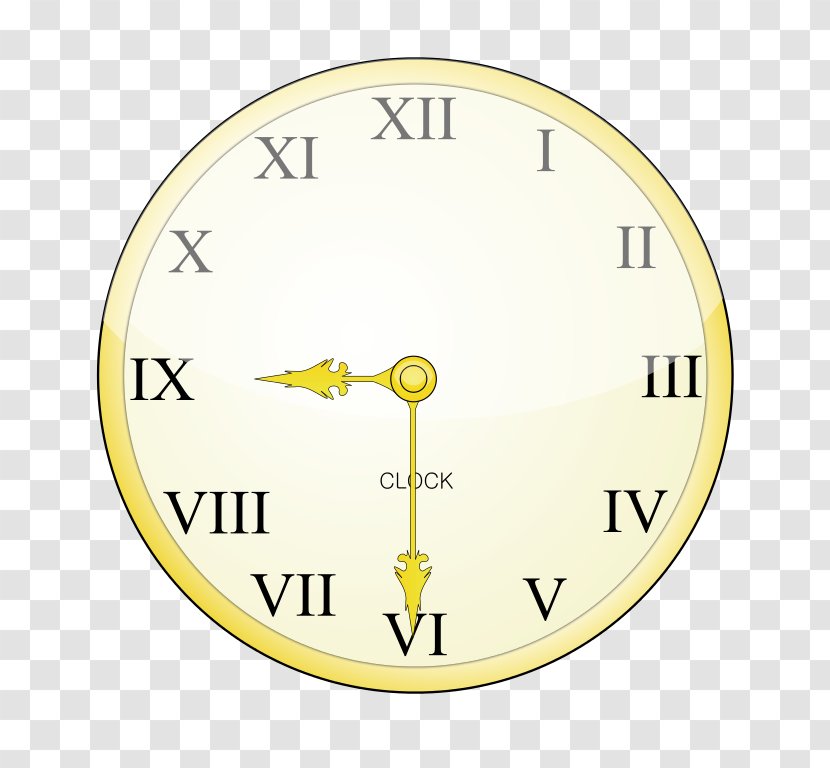 Digital Clock Roman Numerals Number Face Transparent PNG