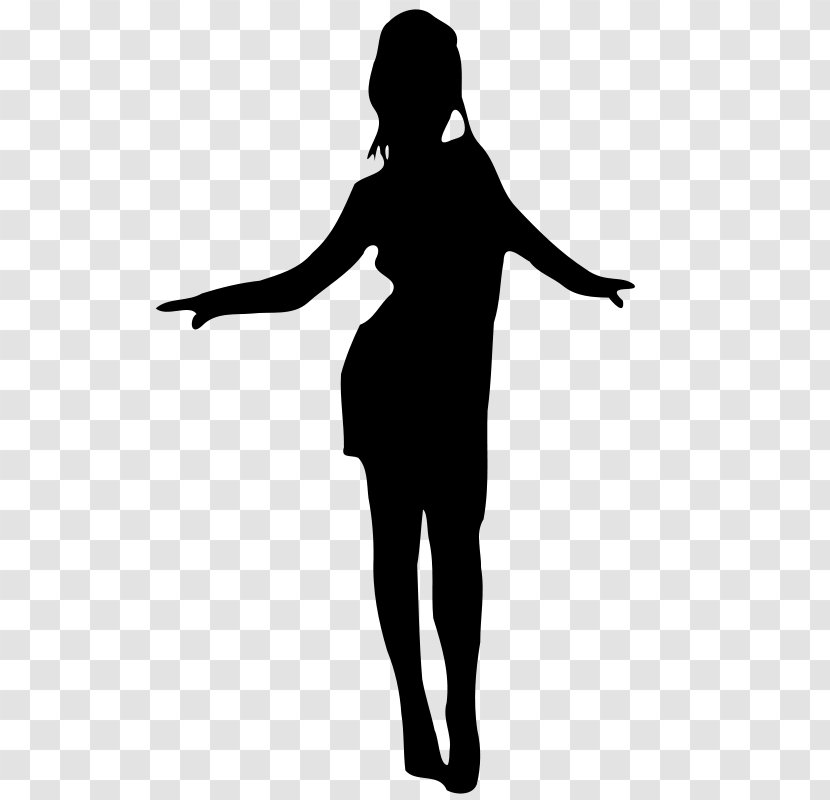 Dance Woman Silhouette Clip Art - Ballet Dancer Transparent PNG