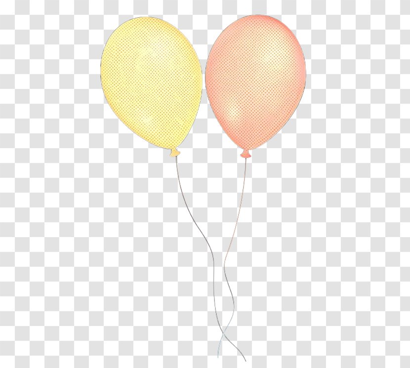 Balloon Background - Vintage - Party Supply Yellow Transparent PNG