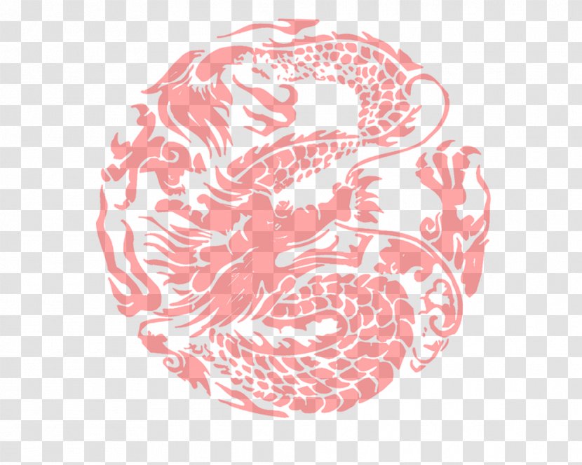 China Chinese Dragon Image - Red - Anjuna Illustration Transparent PNG