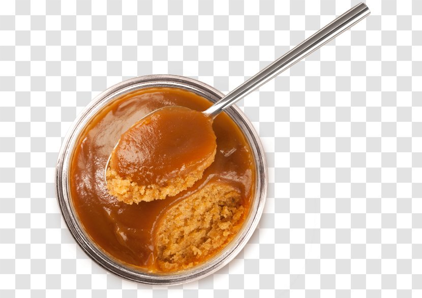 Sticky Toffee Pudding Gravy Caramel Sauce - Layered Dessert Transparent PNG