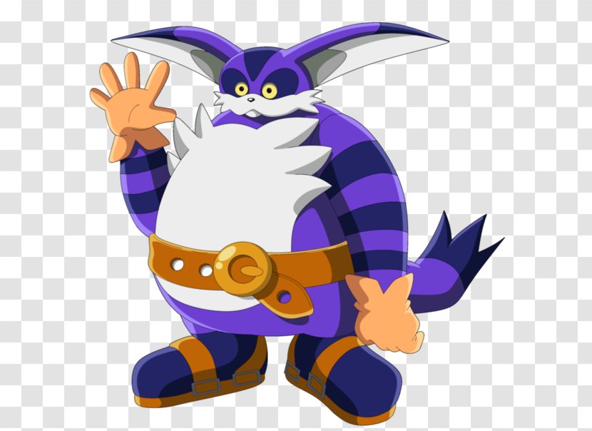 Big The Cat Sonic Riders Adventure Crackers Knuckles Echidna - Tails Transparent PNG