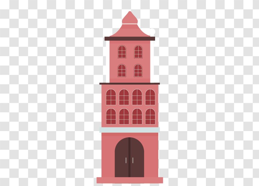 Church Architecture Building - Drawing - Red Transparent PNG