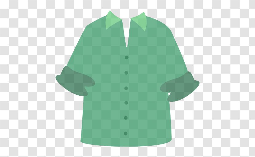 Green Clothing Sleeve Outerwear Jacket - Top Tshirt Transparent PNG