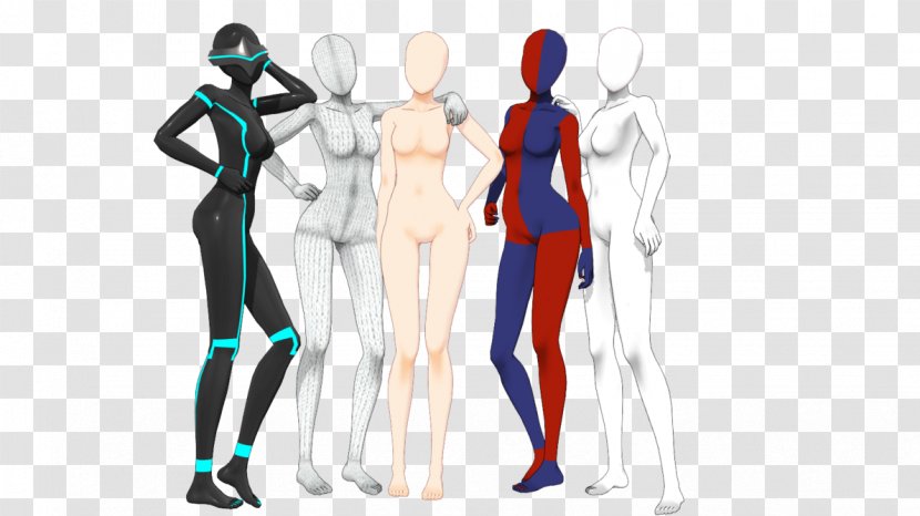 Mannequin MikuMikuDance Drawing Art Female - Frame Transparent PNG