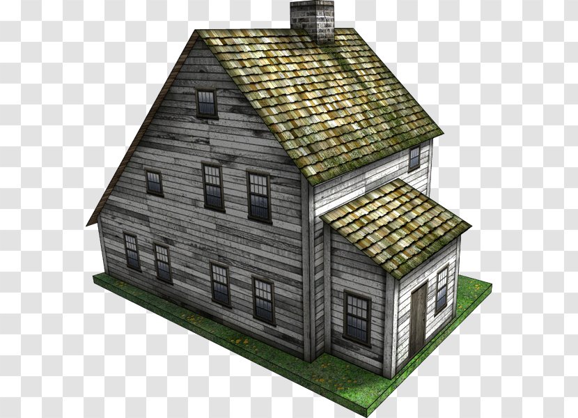 Harpers Ferry Saltbox House Shed Wargaming - Facade - Of Paper Transparent PNG