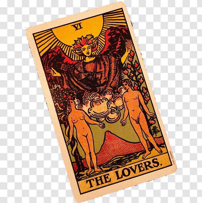 The Lovers Tarot Falling In Love Three Of Swords - Card Transparent PNG