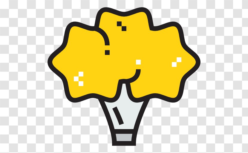 Yellow Symbol Clip Art - Work Of - Cauliflower Transparent PNG