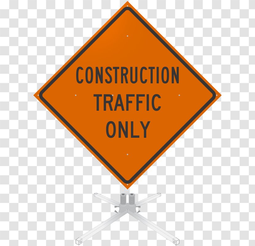 Traffic Sign Architectural Engineering Construction Site Safety Road - Rectangle Transparent PNG