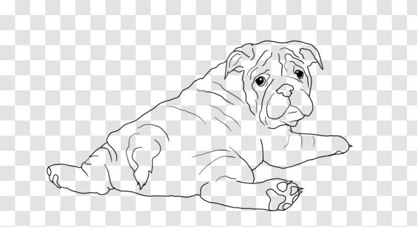 French Bulldog Puppy Pit Bull Line Art Transparent PNG