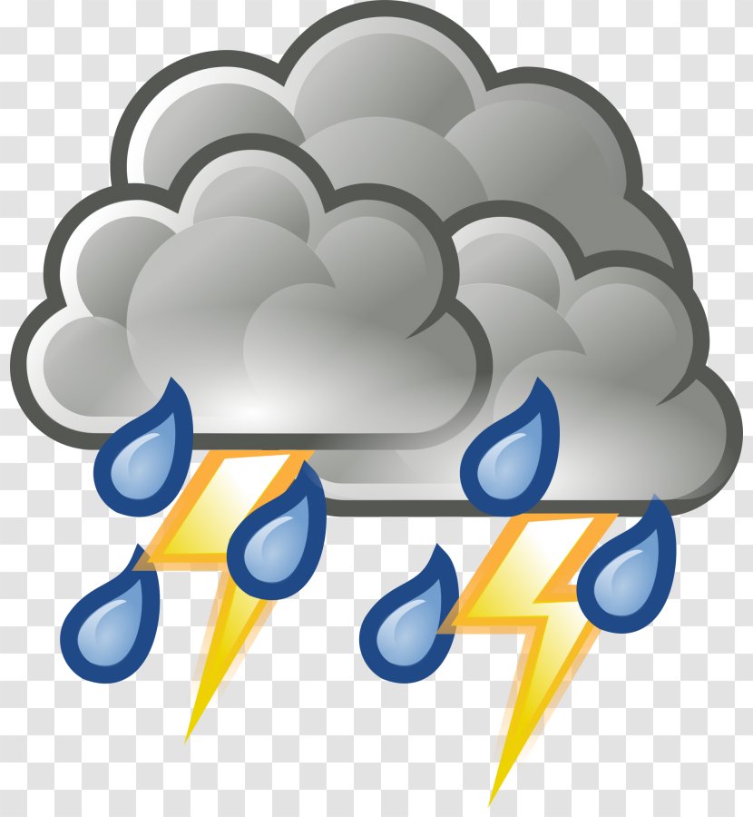 Thunderstorm Weather Forecasting Severe - Storm Transparent PNG