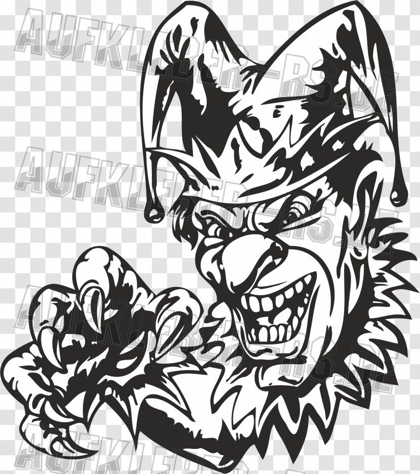 Joker Decal Sticker Devil Clown - Frame Transparent PNG