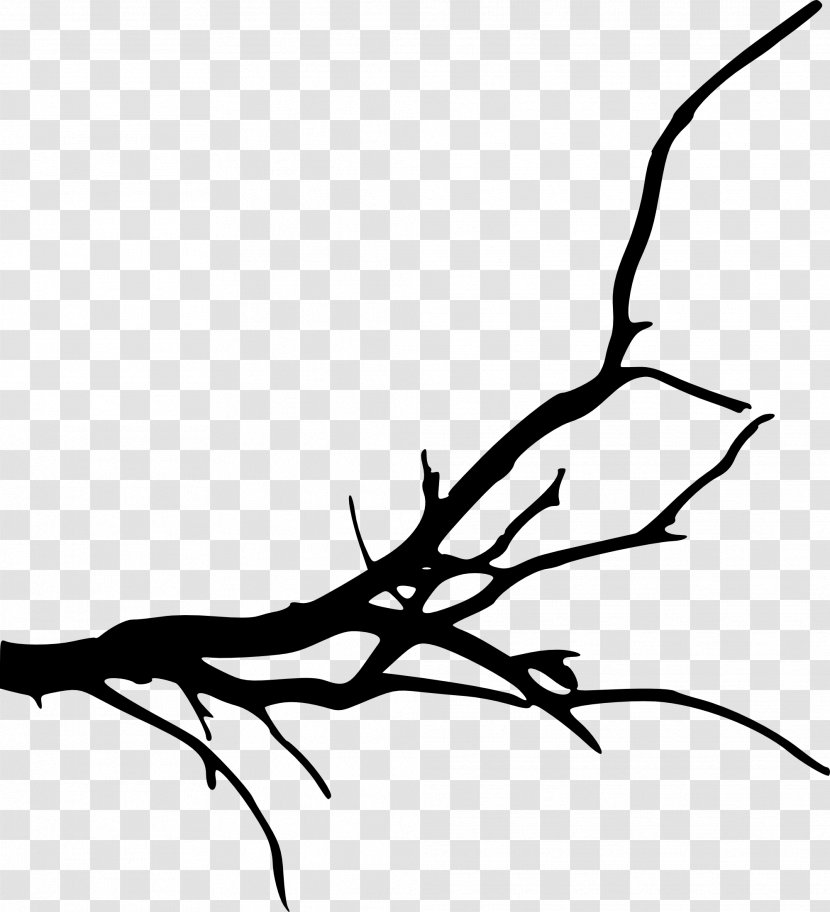 Branch Tree Silhouette Clip Art Transparent PNG