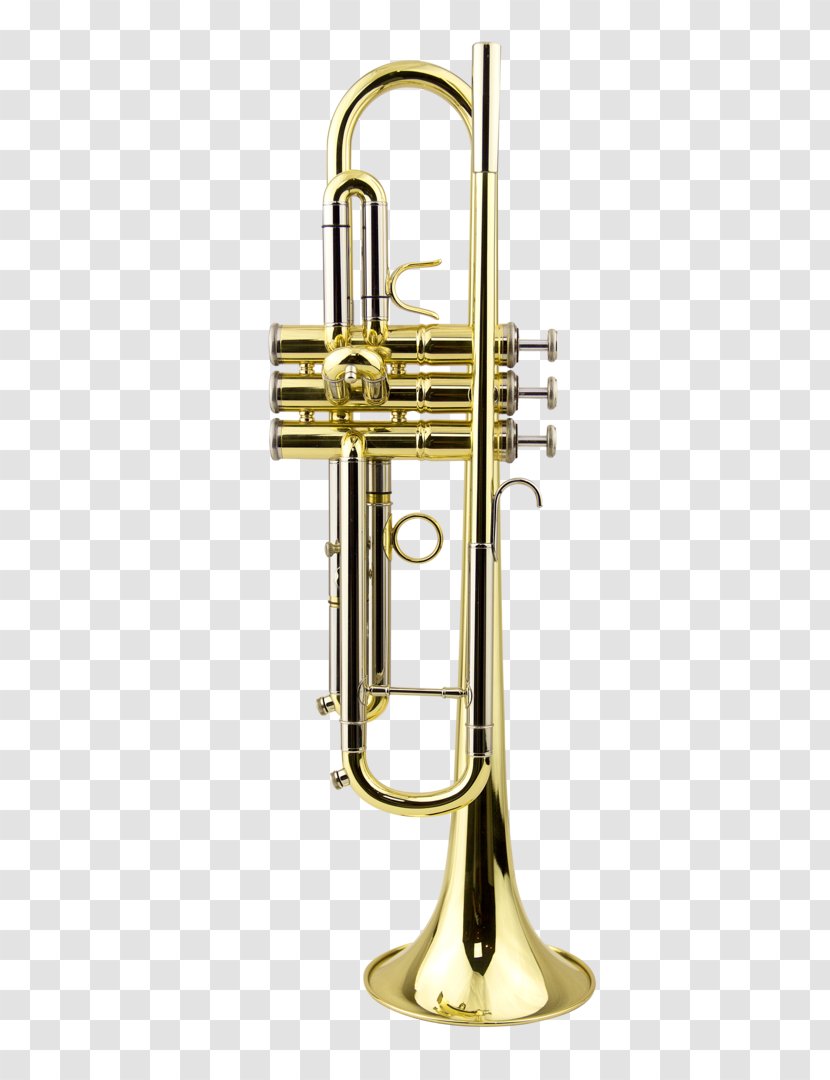Trumpet Flugelhorn French Horns Saxhorn Musical Instruments - Silhouette Transparent PNG