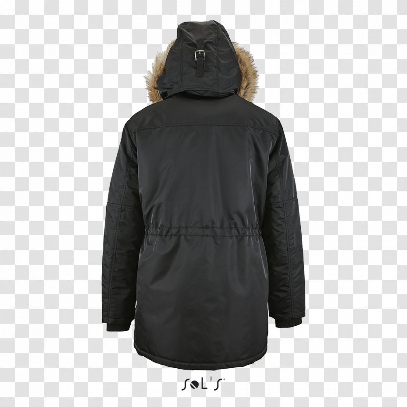Piumino Jacket Clothing Casual Attire Sleeve - Sweatshirt - Black Men Transparent PNG