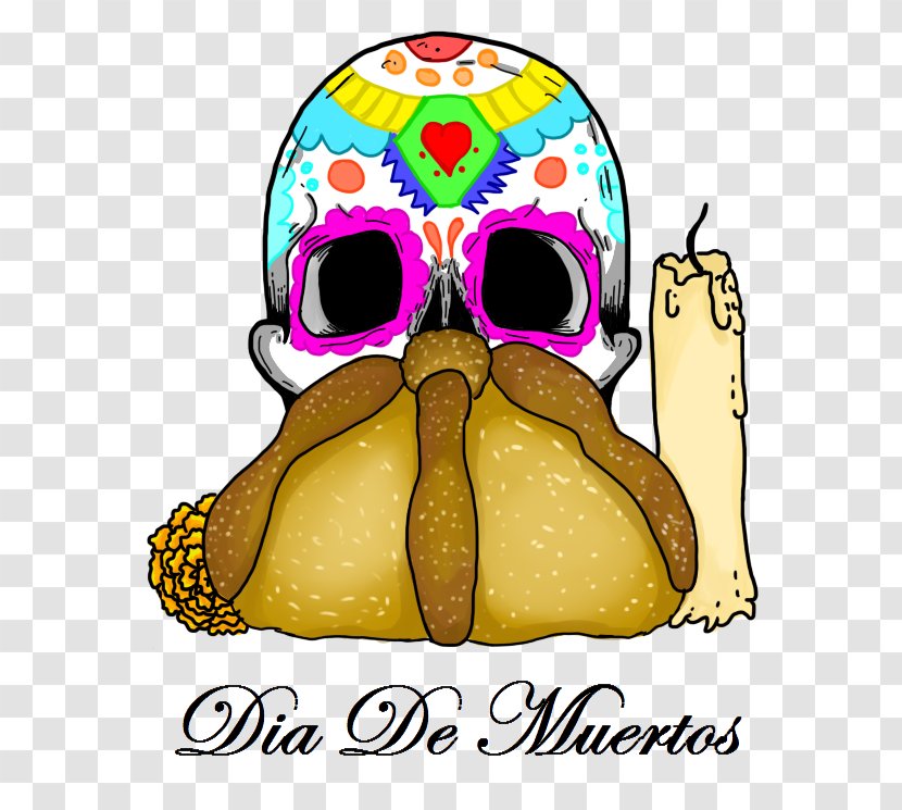 Beak Food Clip Art - Organism - Dia De Muertos Transparent PNG