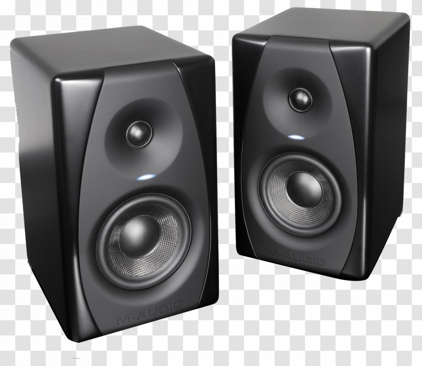 Sound Box Loudspeaker Studio Monitor M-Audio - Watercolor - New Style Speakers Transparent PNG