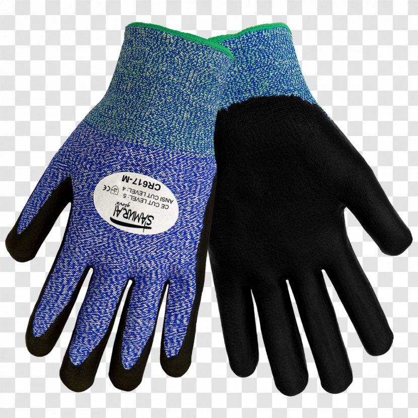 Rubber Glove High-visibility Clothing Workwear Polar Fleece - Palm - Cut-resistant Gloves Transparent PNG