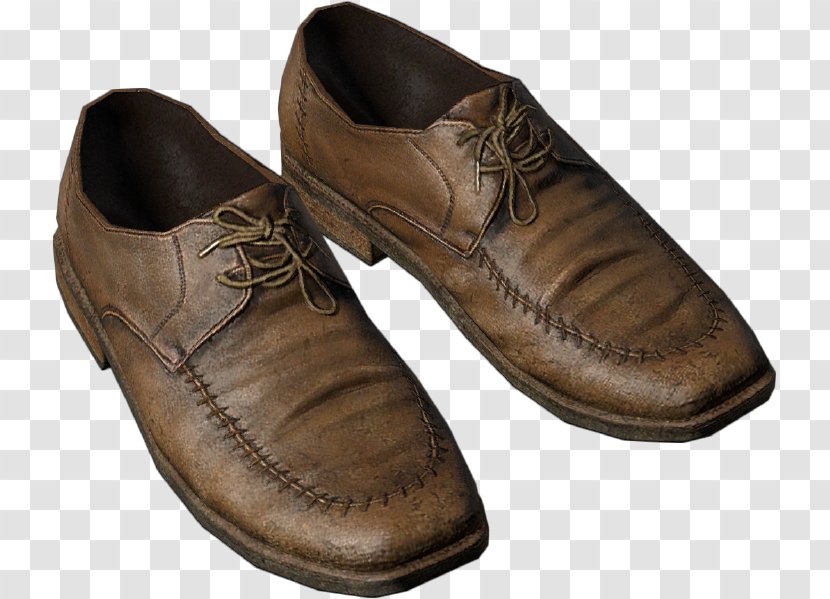 Leather Shoe DayZ Foot Walking - Wiki - Brown Transparent PNG