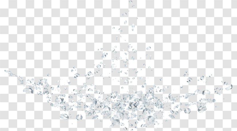 White Black Pattern - Triangle - Splattered Crystal Clear Water Droplets Transparent PNG