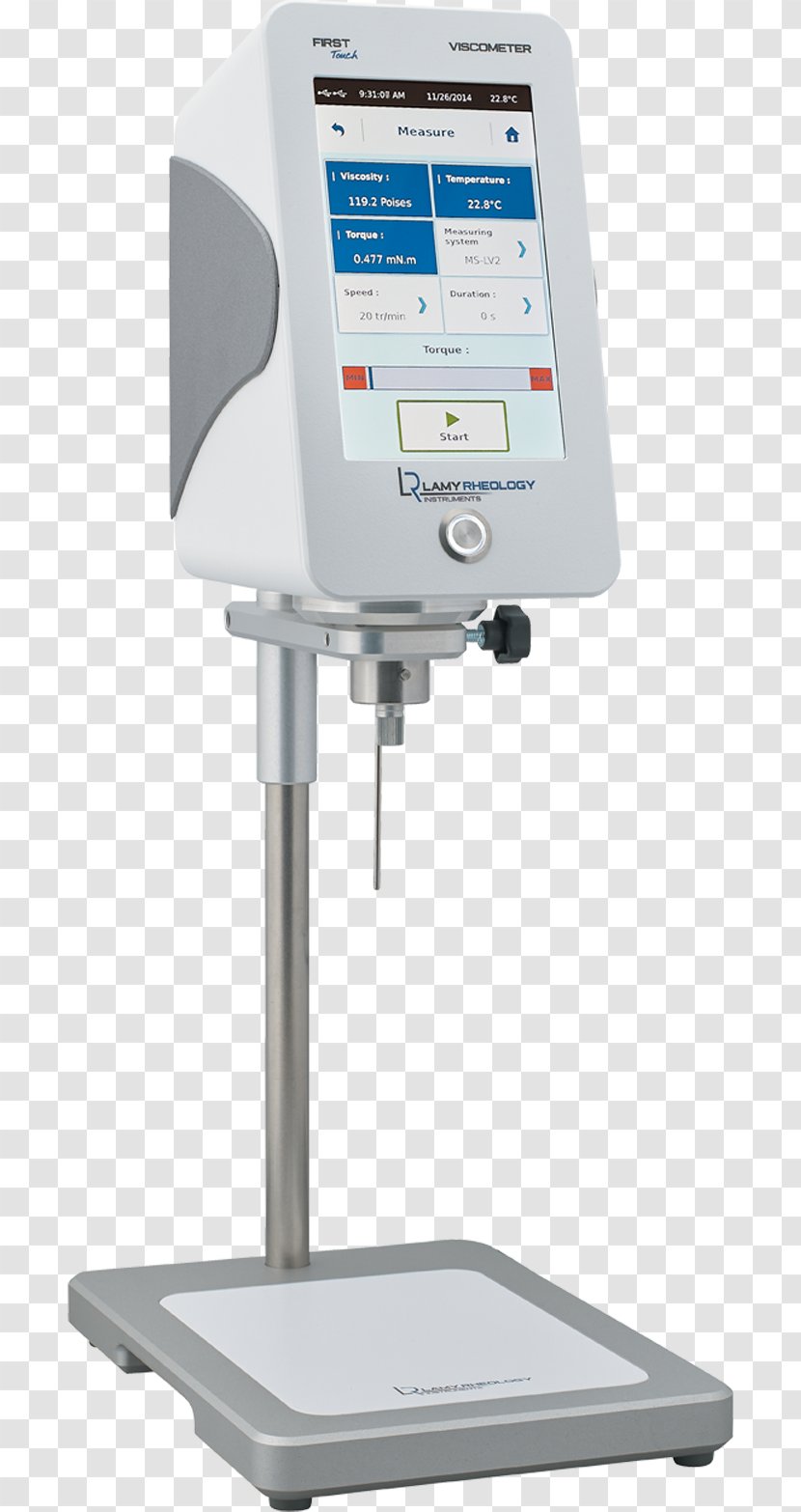 Viscometer Viscosity Brookfield Engineering Rheology Rheometer - Machine Transparent PNG